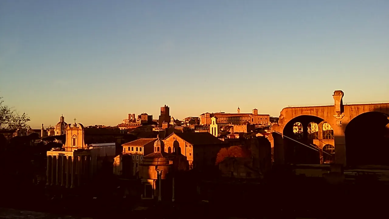 The same photo with the Golden hour film look